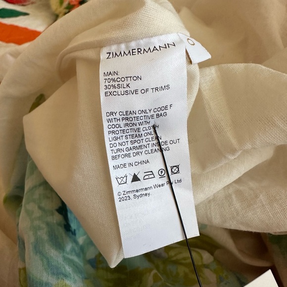 Raie Zimmermann Open Back Floral Dress - Picture 12 of 12